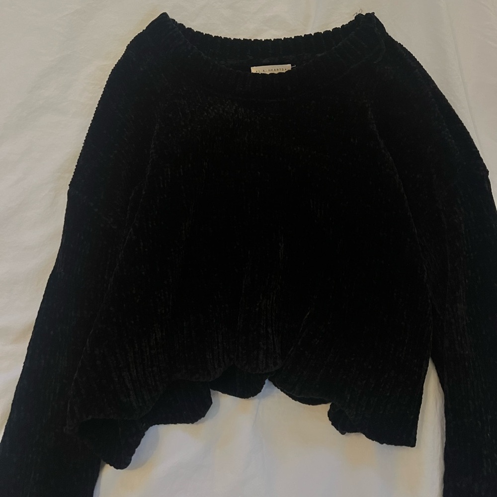 Chenille sweater